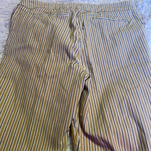 Carolina Belle Montreal Women’s Size 10 Mustard/Black/White Stretch Dress Pants - Picture 3 of 7